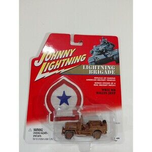 NIP Johnny Lightning Lighting Brigade 1:64 DieCast Willys MB Scout Jeep